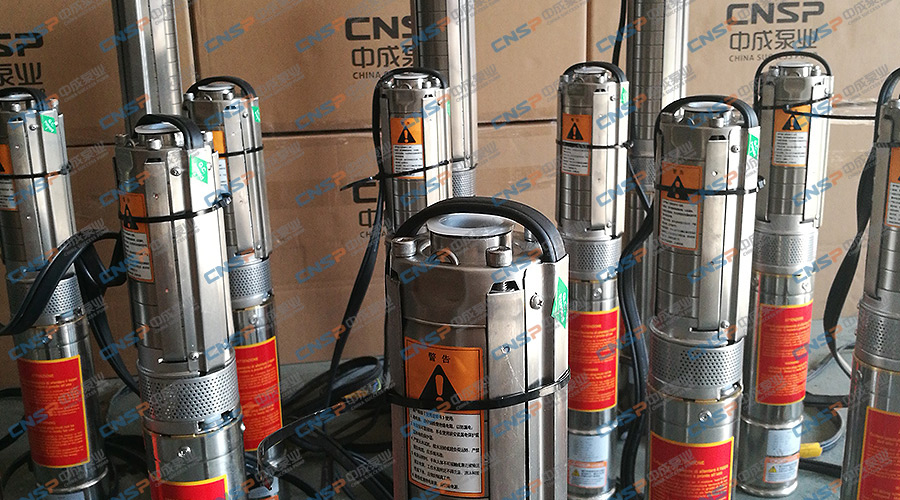 中成泵業產品包裝區一角